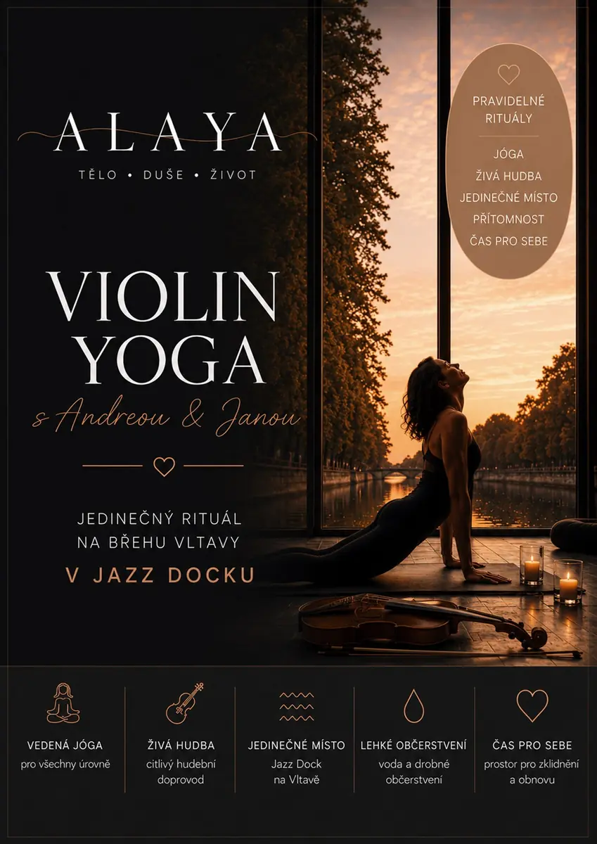 Yoga & Violin Live v Jazz Docku — Jazz Dock, Praha