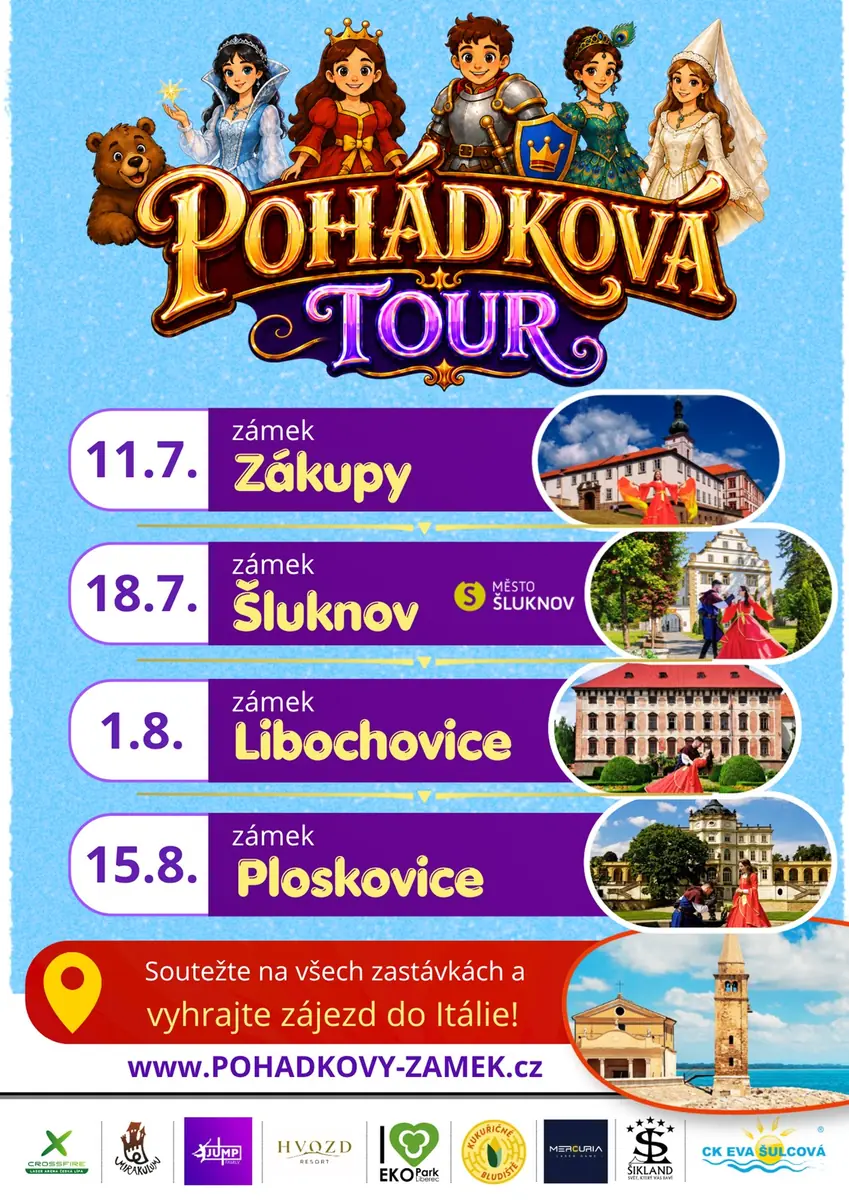 Pohádková tour: zámek Libochovice — Zámek Libochovice, Libochovice