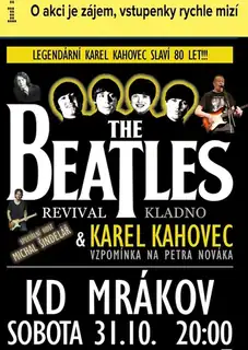 Geburtstagskonzert Karel Kahovec, Michal Šindelář, The Beatles Revival