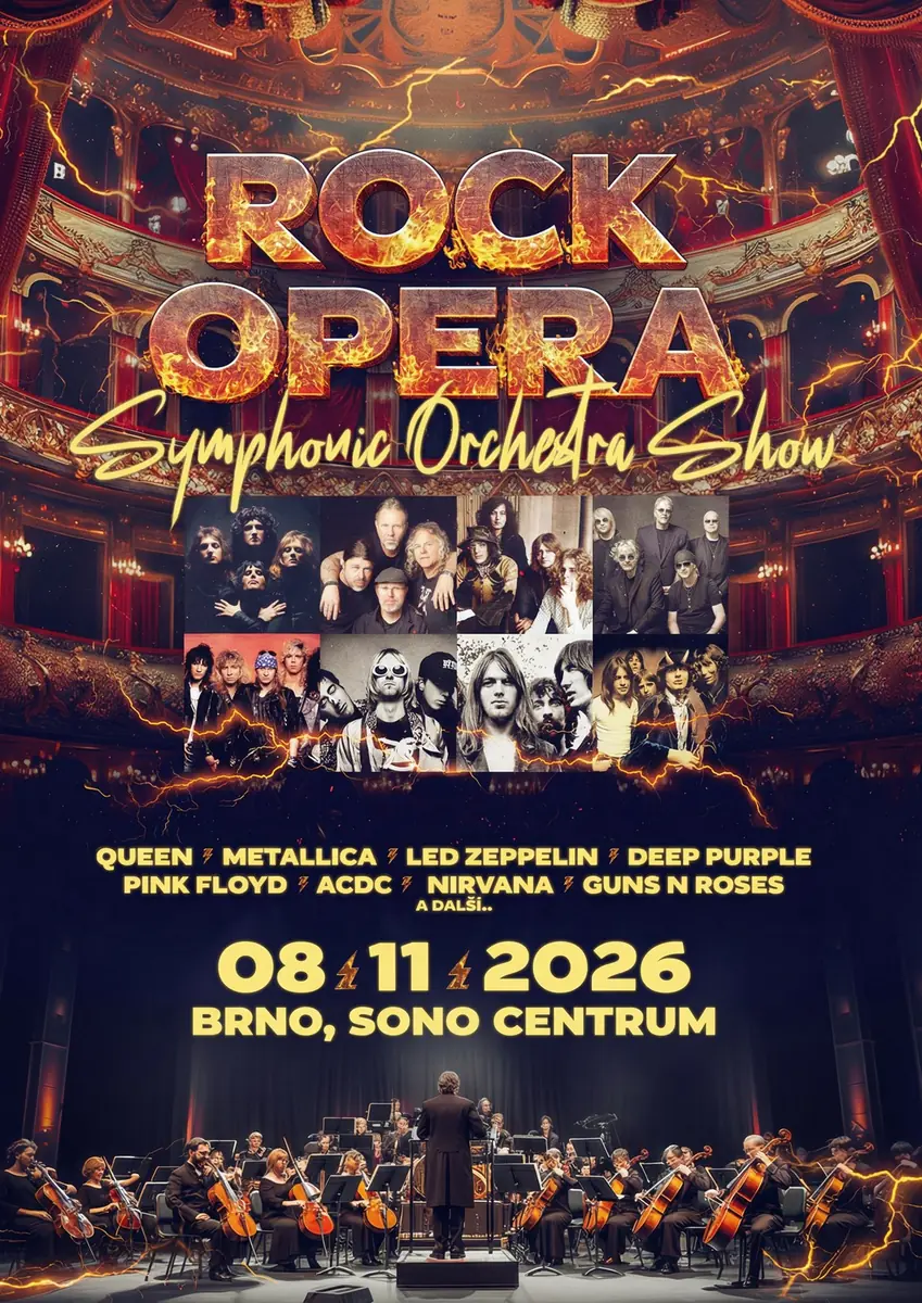Rock Symphony Orchestra Show — Sono Centrum, Brno
