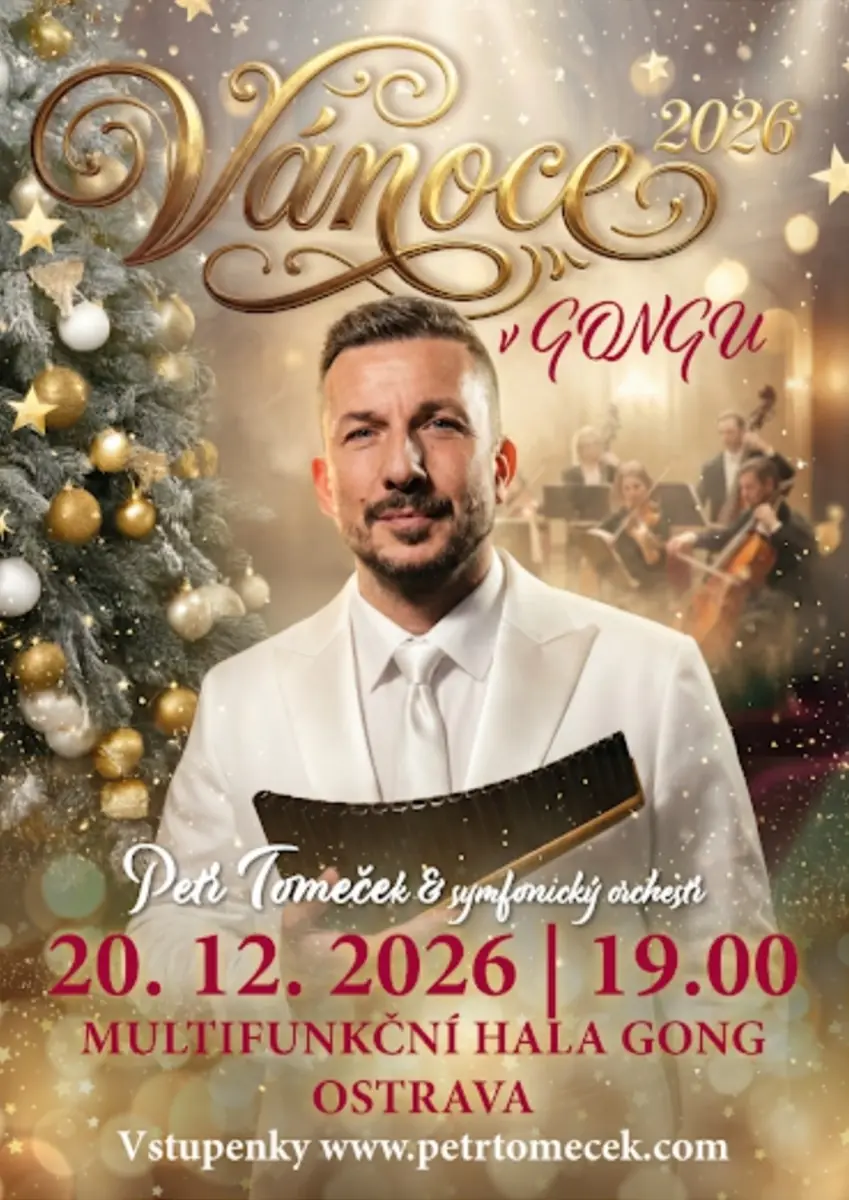 Petr Tomeček / Christmas 2026 at GONG — Multifunkční aula Gong, Ostrava
