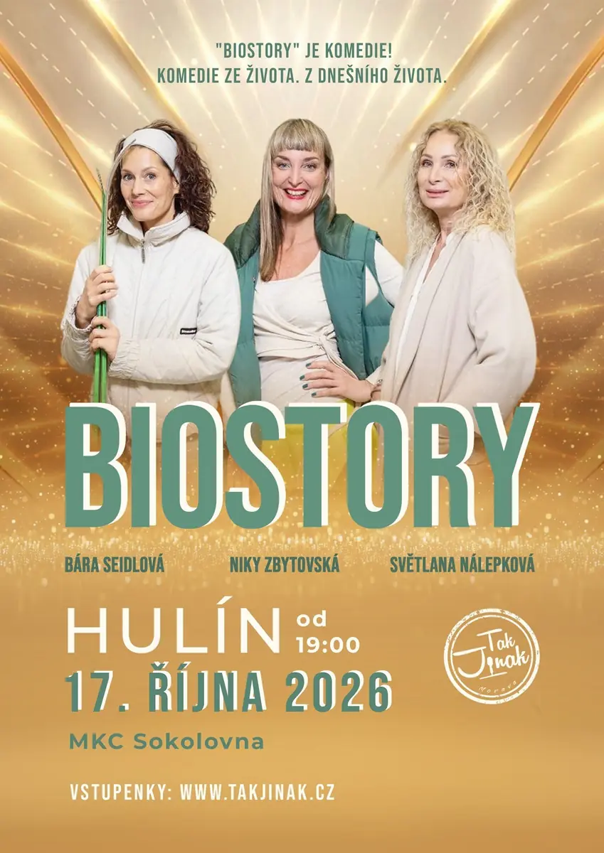 Biostory — Městské kulturní centrum - Sokolovna, Hulín