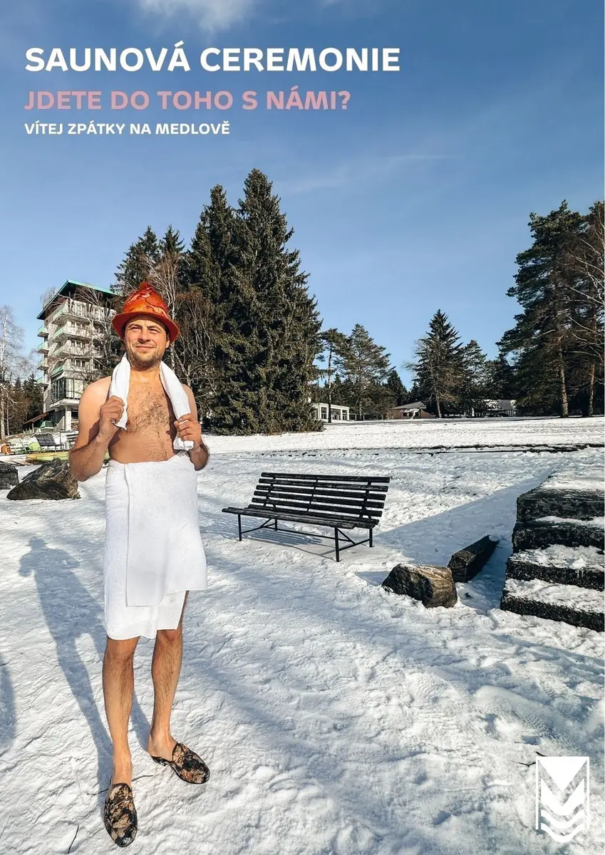 Saunová ceremonie na Medlově — Hotel Medlov, Fryšava pod Žákovou horou