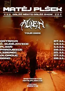 Матей Плшек ALIEN TOUR 2026