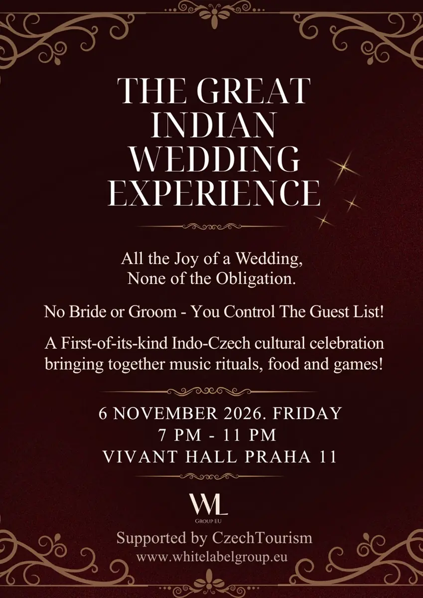 The Great Indian Wedding Experience — Vivant Hall, Praha