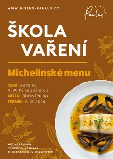 Cooking School with Roman Paulus - Michelin Menu