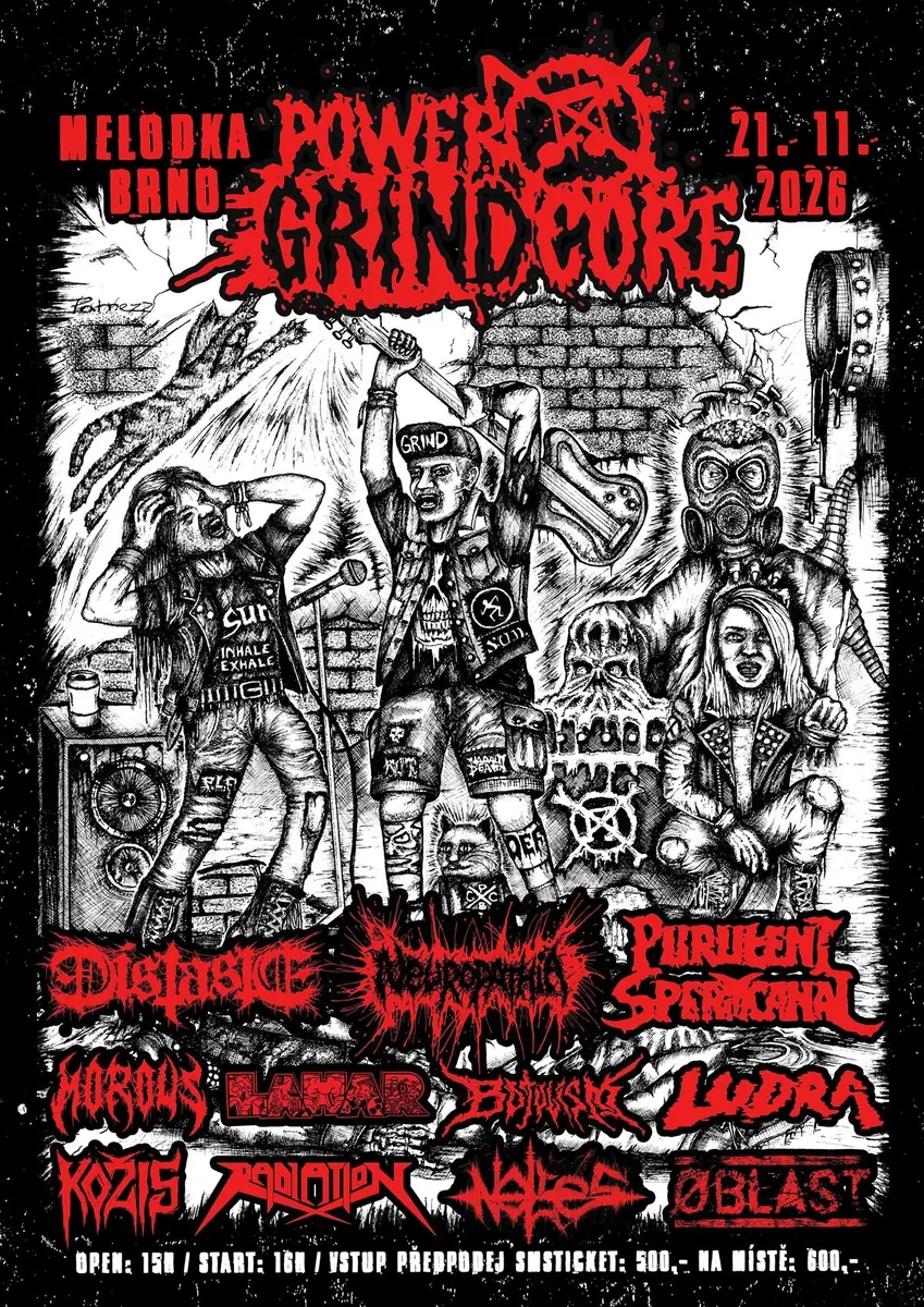 Power Grindcore 12 ,,Last Blast'' — Melodka na Střeláku, Brno