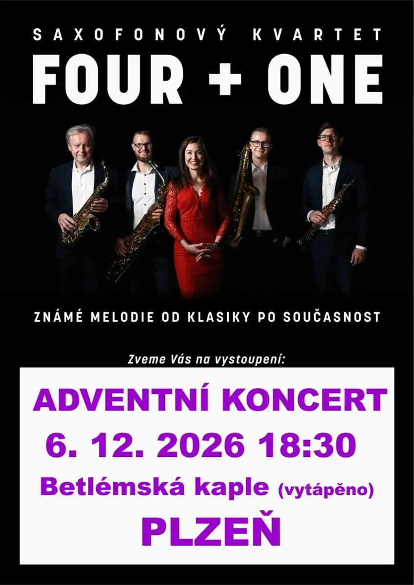 Адвентские саксофоны с пением — Betlémská kaple Plzeň, Пльзень