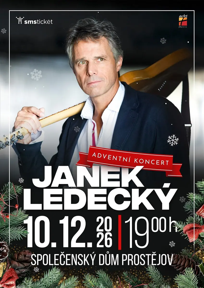 Adventskonzert - Janek Ledecký — Společenský dům, Prostějov