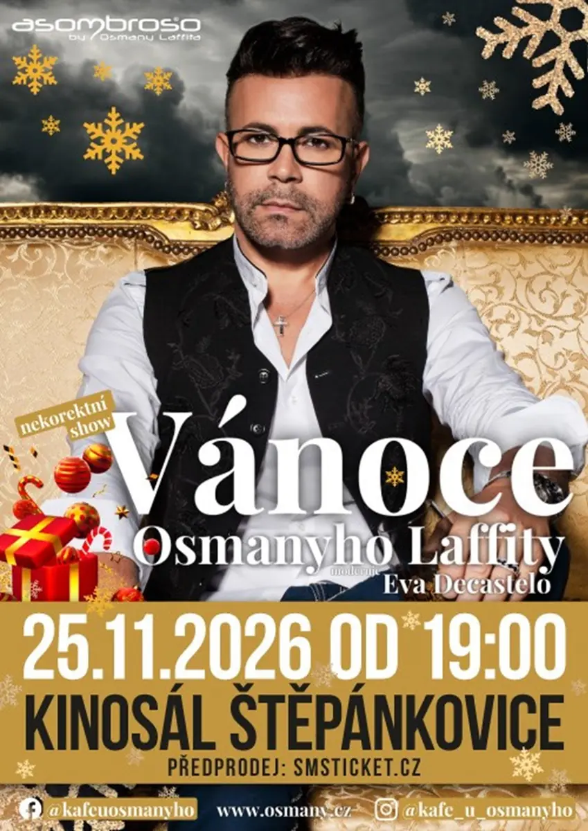 Vánoce Osmanyho Laffity — Kinosál Štěpánkovice, Štěpánkovice