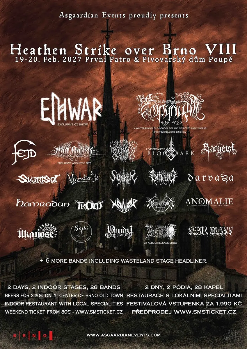 Heathen Strike over Brno VIII — Erste Etage, Brünn