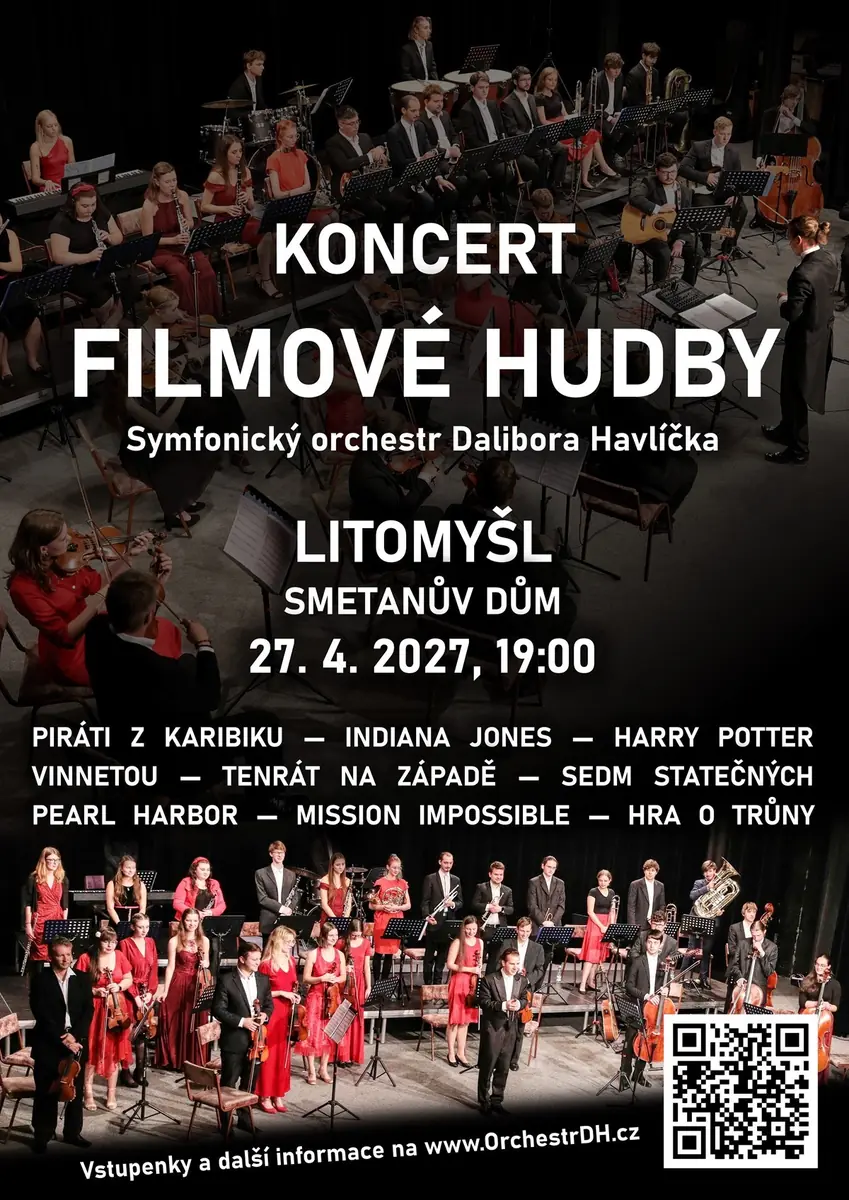Filmmusik-Konzert — Smetana-Haus, Litomyšl