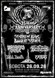 35 Jahre Jubiläum Disfigured Corpse "Return to the 90s"