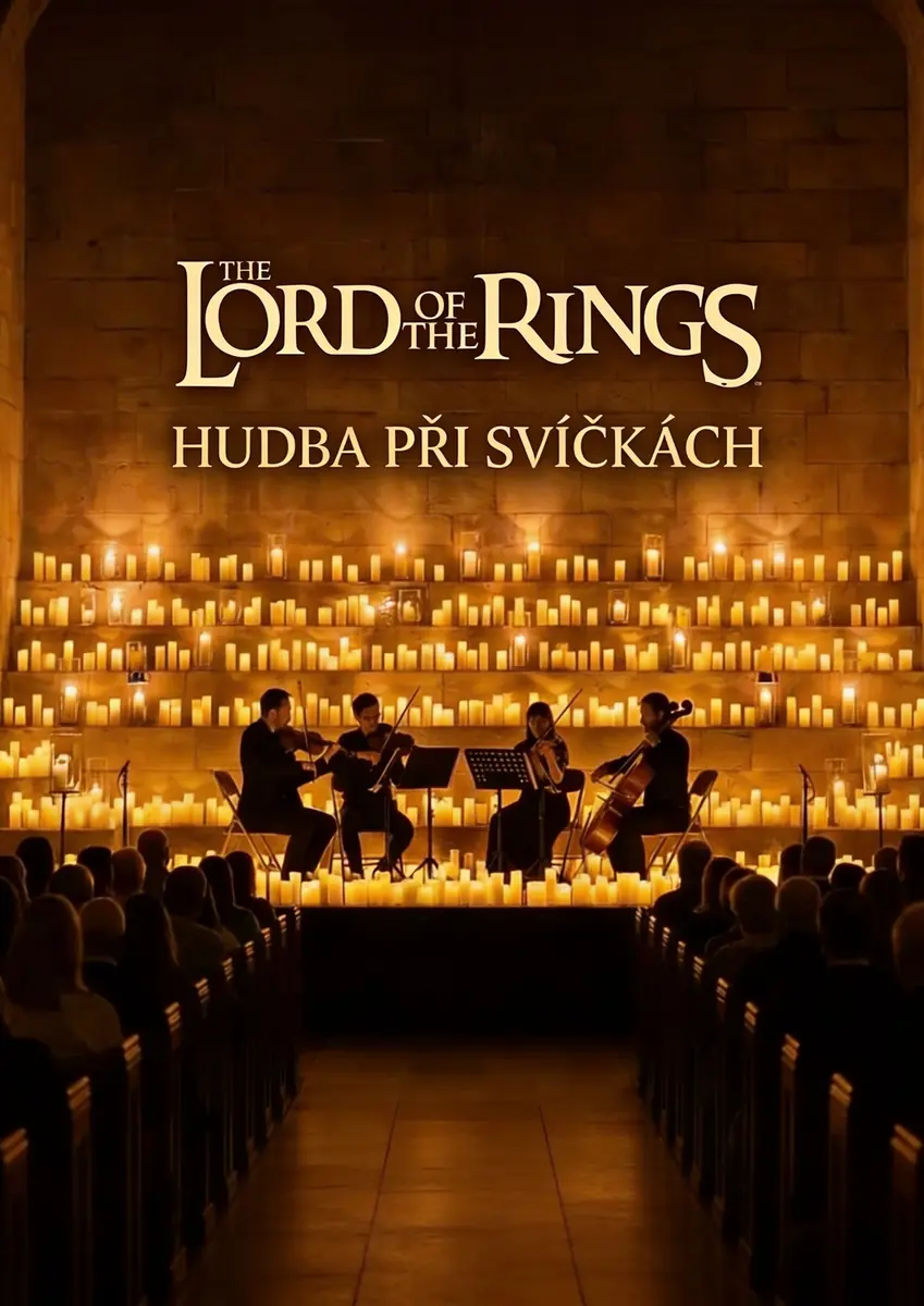 Музыка Властелина колец при свечах — Sál Milosrdných bratří, Брно
