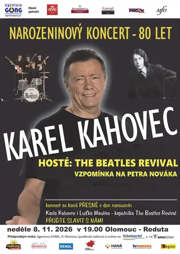 Карел Каховец отмечает 80-летие