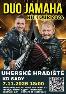 Koncert DUO JAMAHA v Uherském Hradišti - HIT TOUR 2026