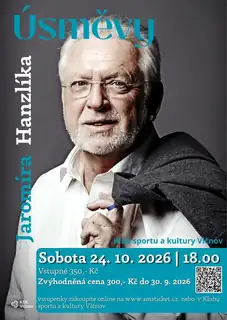 Jaromír Hanzlíks Lächeln