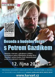 Beseda a hudební večer s Petrem Gazdíkem