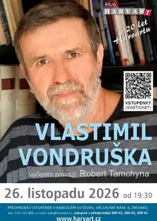 Večer se spisovatelem a historikem Vlastimilem Vondruškou