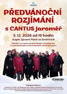 Pre-Christmas Reflection with CANTUS Jaroměř
