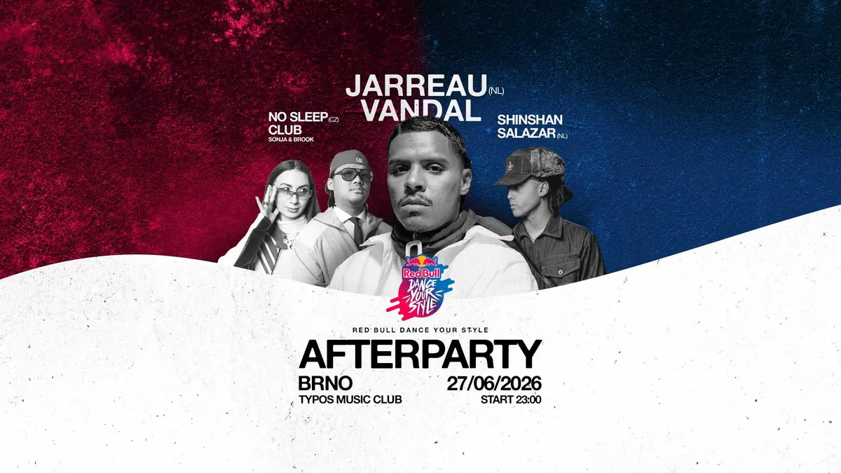 Red Bull Dance Your Style Afterparty — Typos Music Club, Brno