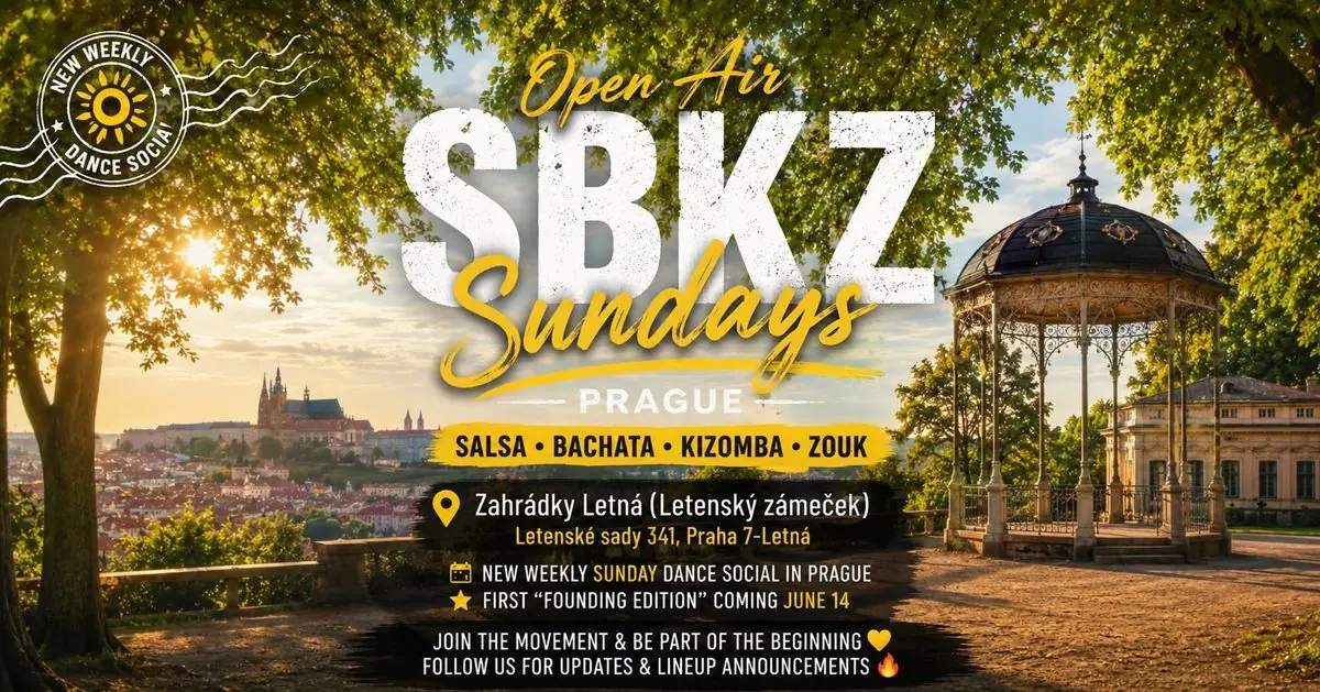 Letná Latin Sundays (OpenAir SBKZ) — Letenský zámeček, Praha