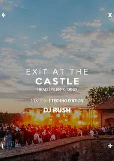 EXIT At The Castle | Hrad Špilberk, Brno | Techno edition