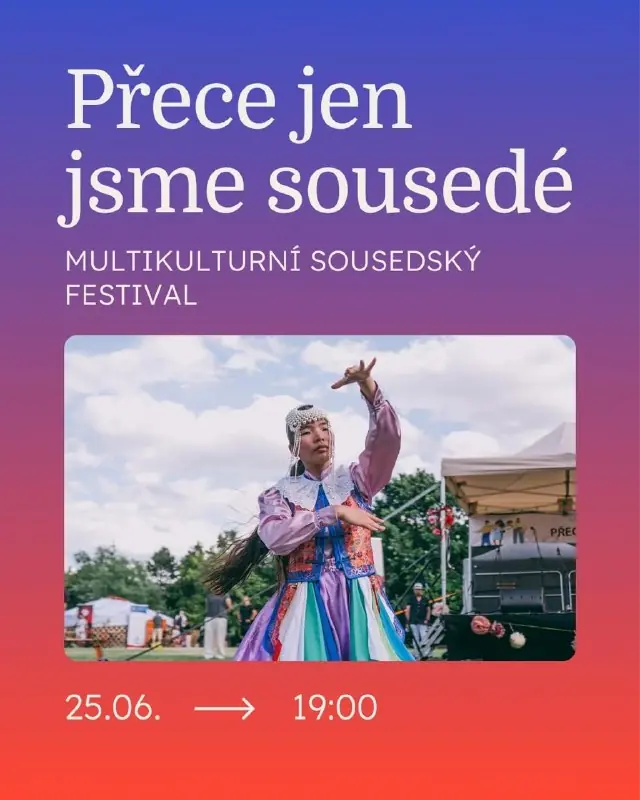 Festival "Přece jen jsme sousedé" — Centrální park Pankrác, Praha
