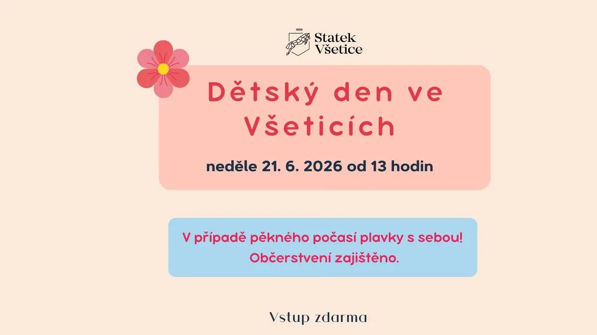 Children's Day at Statek Všetice — Všetice 6, Netvorice, Prague
