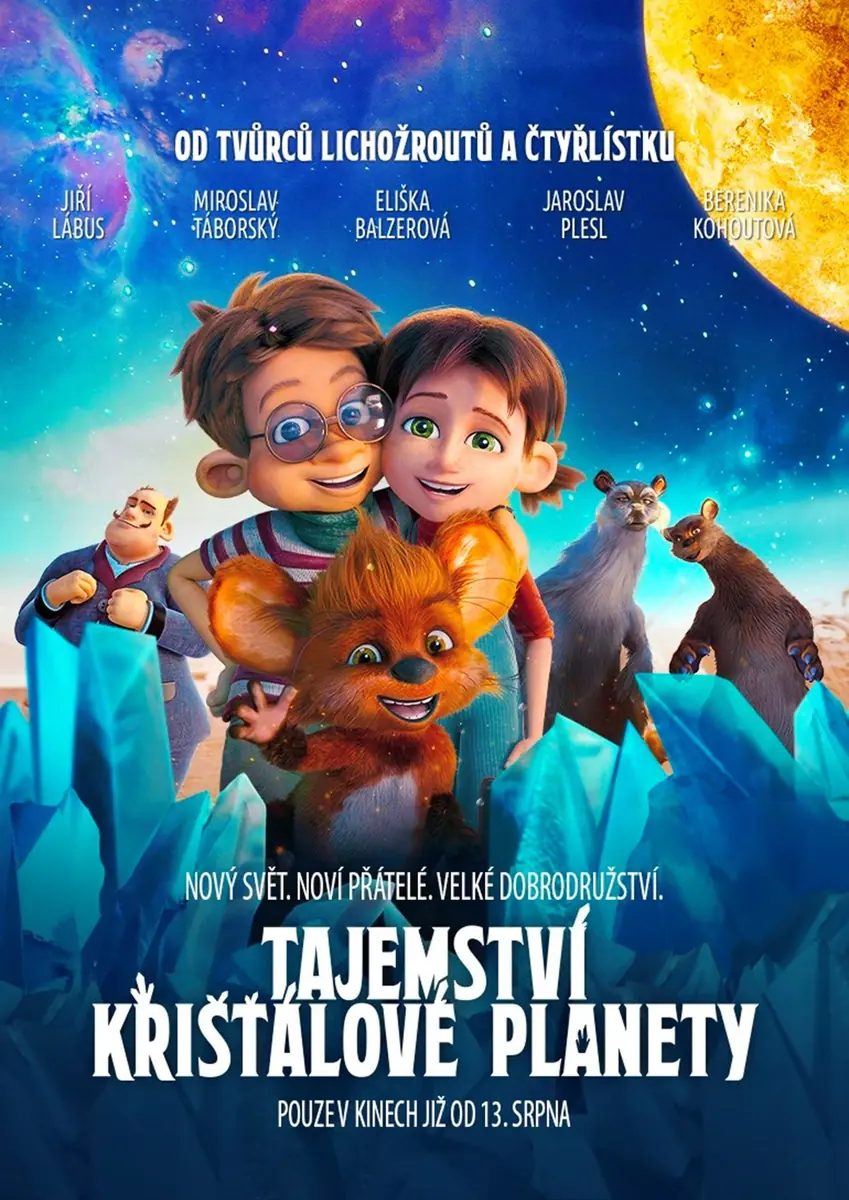 Das Geheimnis des Kristallplaneten - Sommerki no — Areál sokolovny Měnín, Měnín
