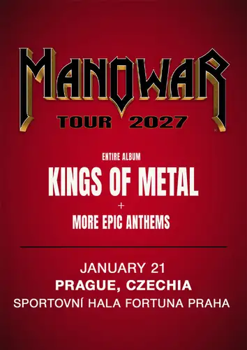 Manowar Kings of Metal (Прага)