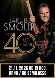 Jakub Smolík mit Band - 40 Jahre zusammen Tournee