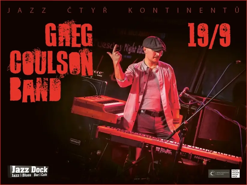Greg Coulson Band (UK) — Jazz Dock, Prague