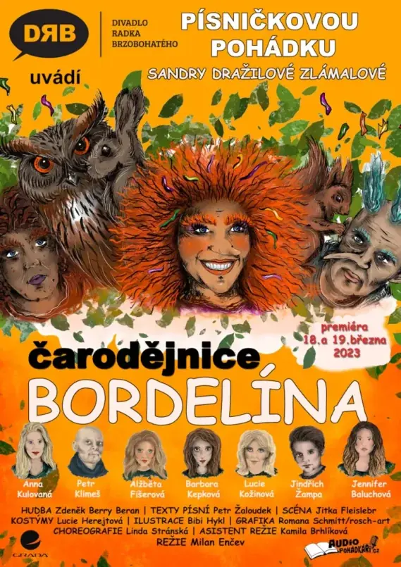 Witch Bordelina — Divadlo Radka Brzobohatého, Prague