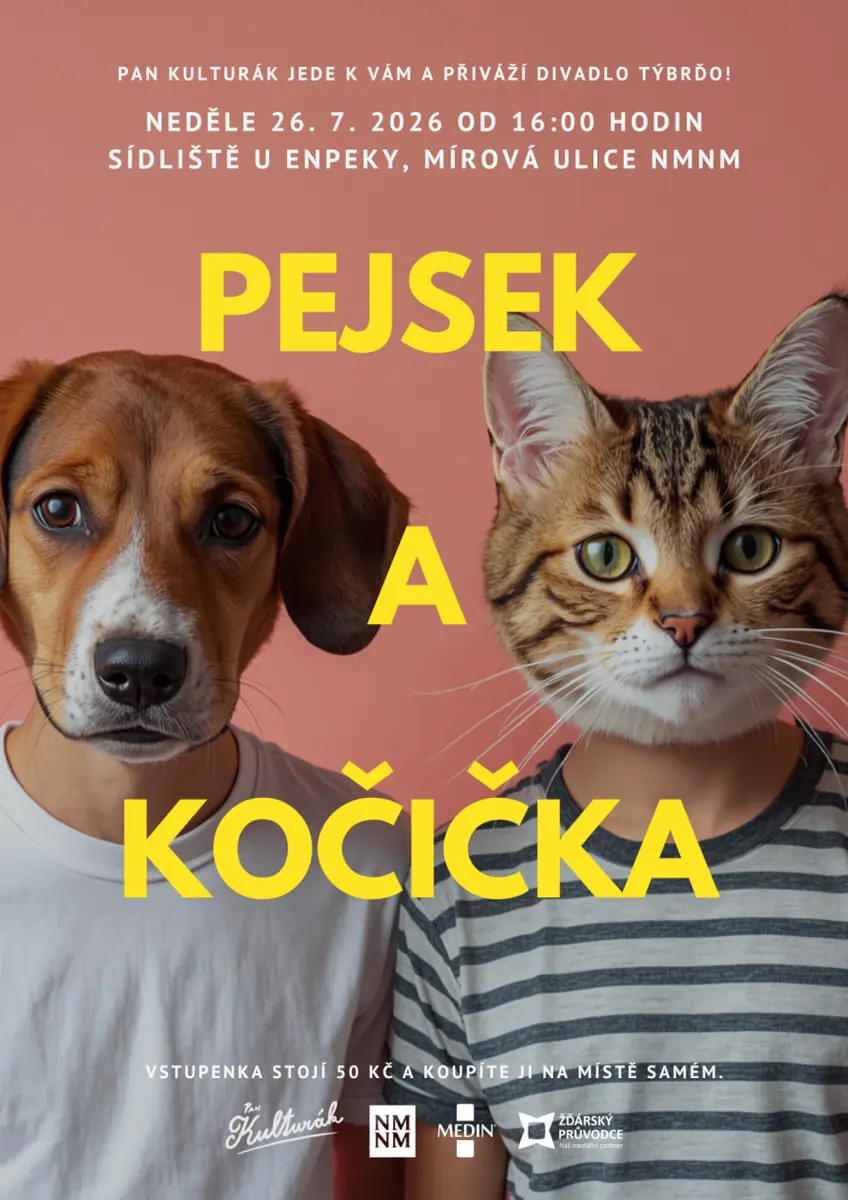 Pohádka pejskokočičí, o řepě i kůzlátkách — Kulturák NMnM, Nové Město na Moravě