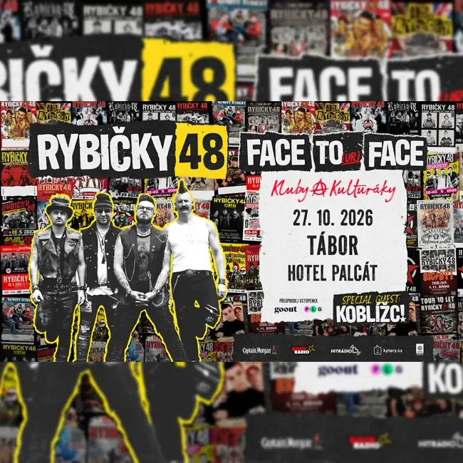 FACE TOur FACE: Рыбички 48 + гость: Коблички — Hotel Palcát, Табор