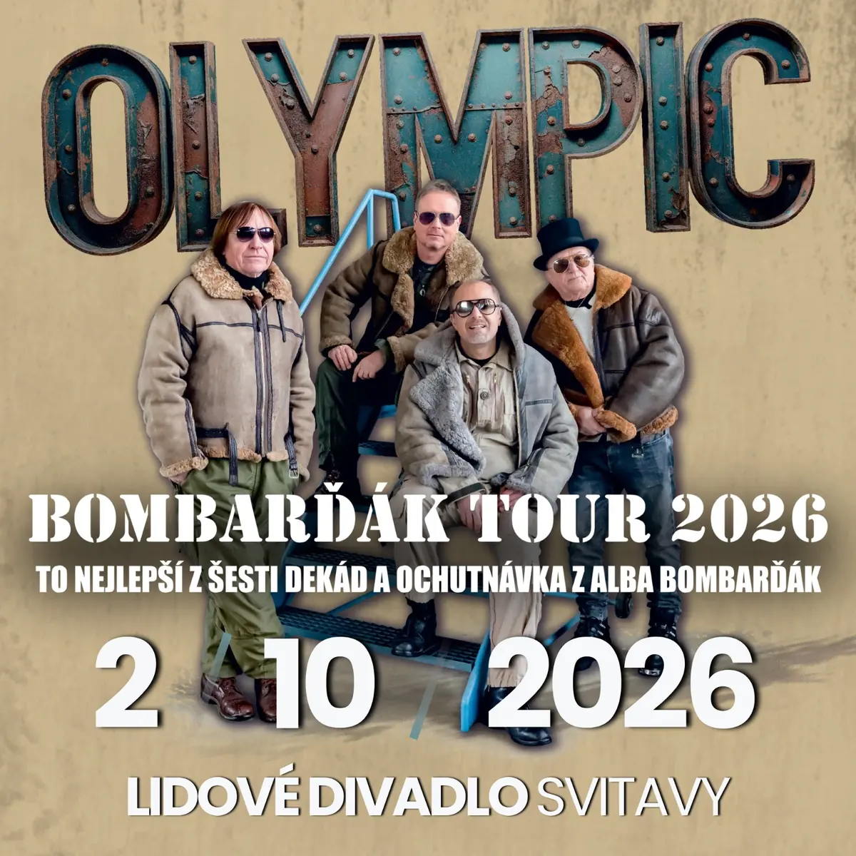 OLYMPIC I Bombarďák tour 2026 (группа Mother's Angels) — Народный театр, Свитавы
