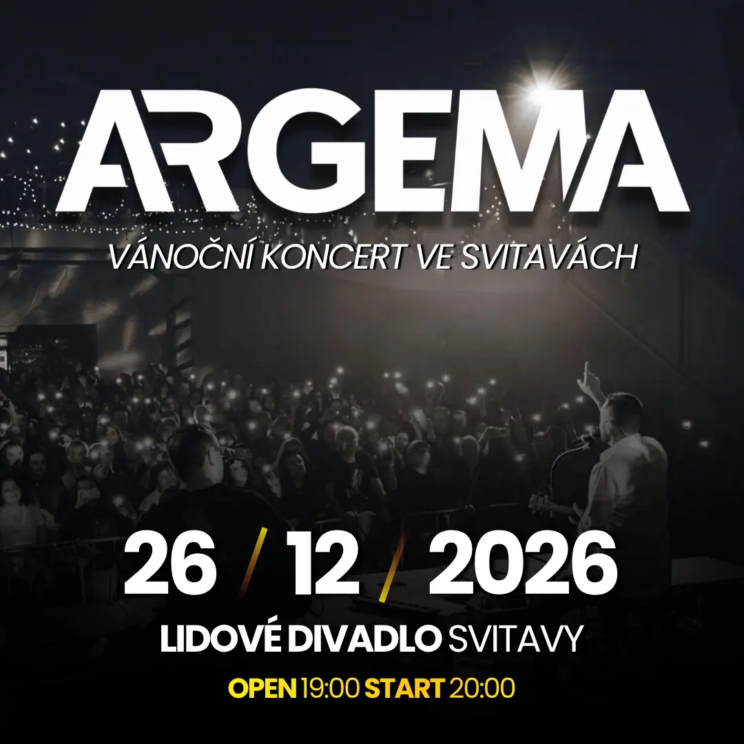 Argema - vánoční koncert 2026 — Lidové Divadlo, Svitavy