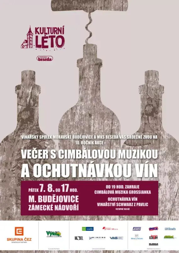 Abend mit Zimbalmusik und Weinverkostung — MKS Beseda, Großer Saal, Moravské Budějovice