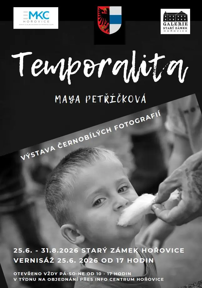 Vernisáž výstavy Temporalita — Společenský dům, Hořovice