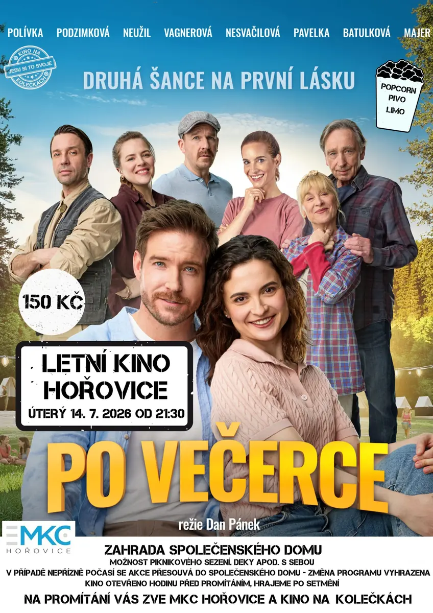 Summer Cinema After Dinner — Společenský dům, Hořovice