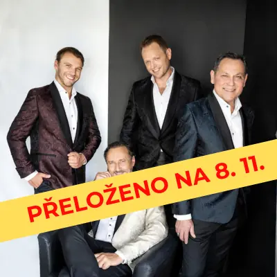 4 Tenoøi- To nejlepí! - Nový termín 8.11.2026! — Kulturně společenské centrum Citadela, Litvínov