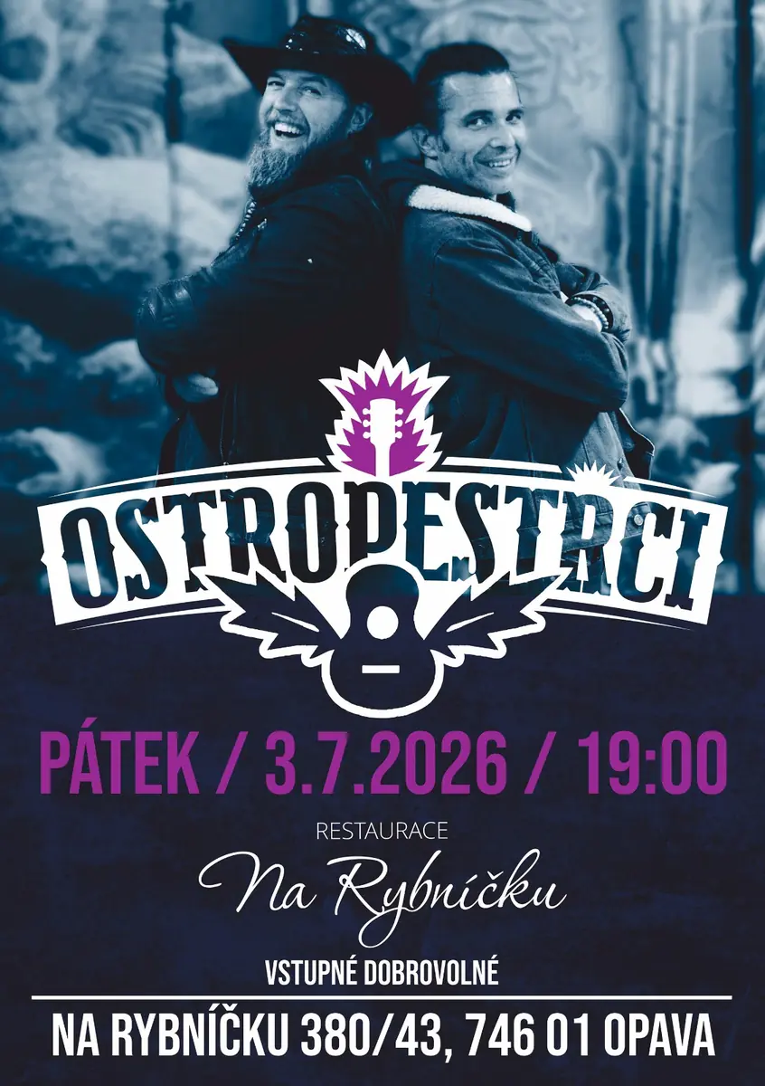 Music Friday with Ostropestřci at Rybníčku — Cultural House Na Rybníčku, Opava