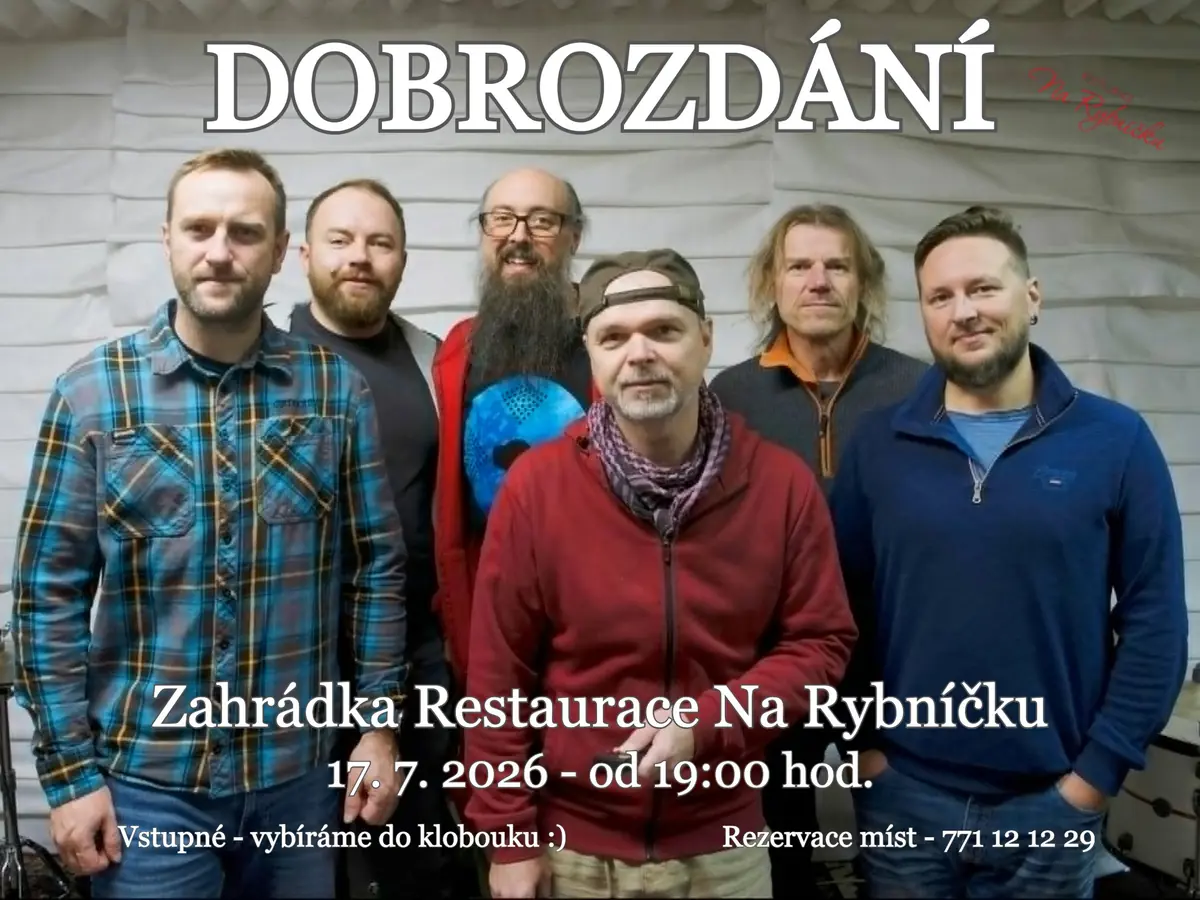 DOBROZDÁNÍ s Jurou Bosákem na Rybníčku — Kulturní dům Na Rybníčku, Opava