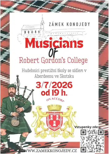 Benefiční koncert – Musicians of Robert Gordon´s College