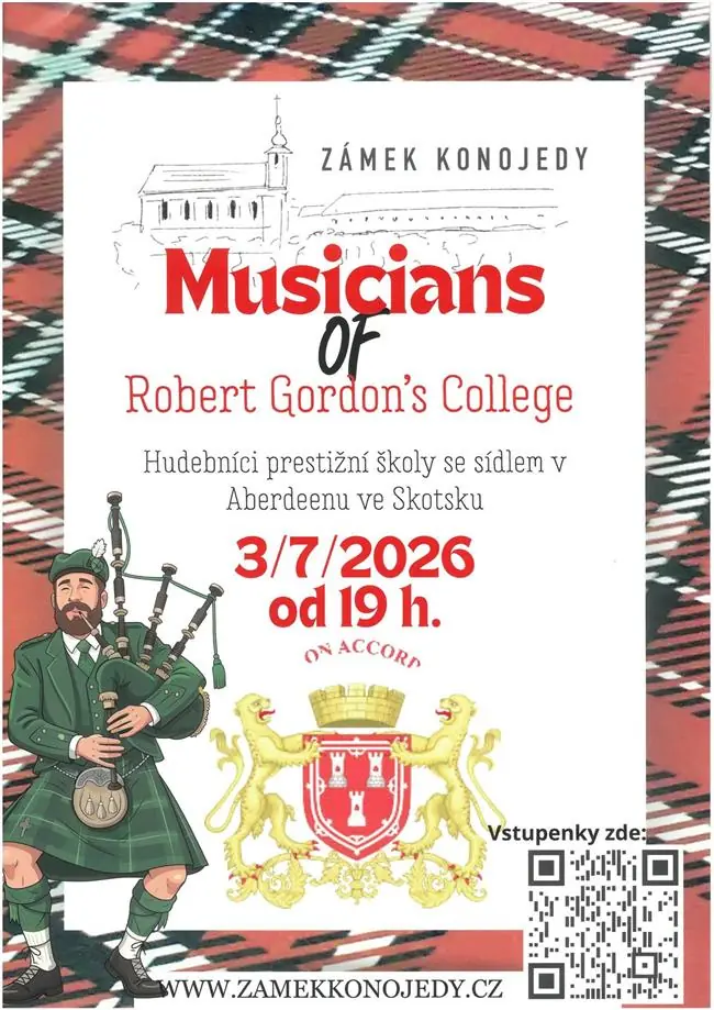 Benefiční koncert – Musicians of Robert Gordon´s College — Nádvoří Starého děkanství, Úštěk