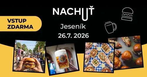 Street food festival NACHUŤ – Jeseník