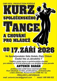Social Dance and Etiquette Course for Youth