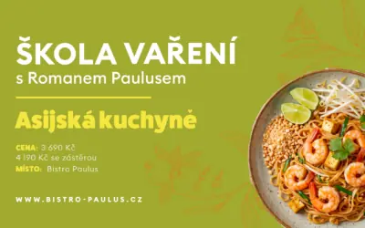 Kochschule mit Roman Paulus - Asiatische Küche - Ausverkauft — Bistro Paulus, Olmütz