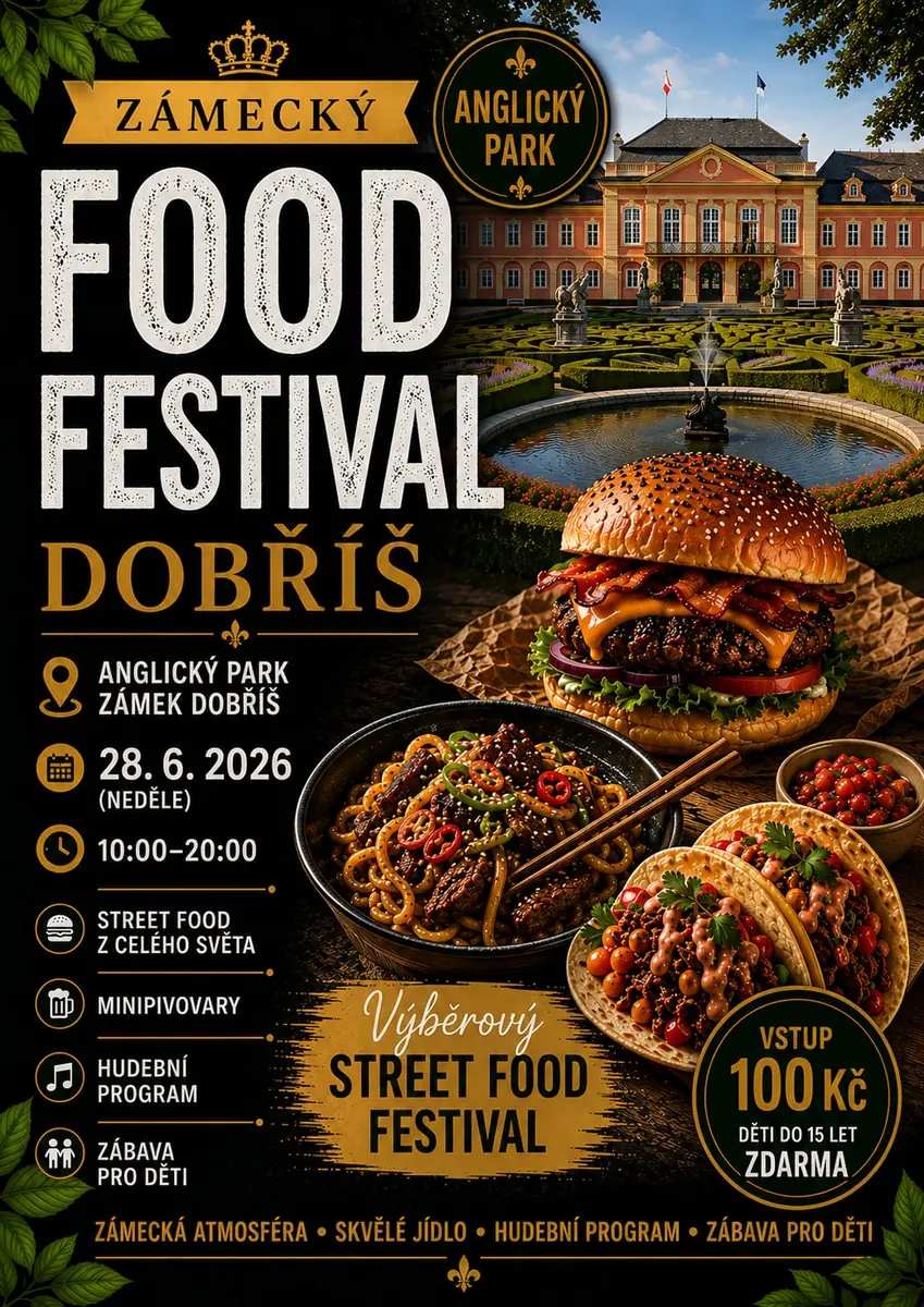 FOOD festival — Zámek Dobříš, Dobříš